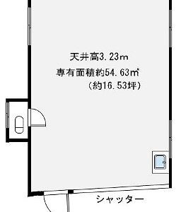 東京都江戸川区篠崎町３丁目９－６　10.7坪　貸倉庫・貸工場｜L-Net（エルネット） 画像1