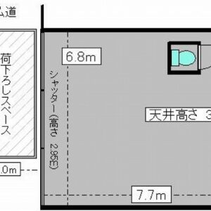 東京都大田区中馬込２丁目２１－２　16坪　貸倉庫・貸工場｜L-Net（エルネット） 画像1