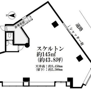 東京都墨田区向島３丁目４５－１５　43.9坪　貸倉庫・貸工場｜L-Net（エルネット） 画像1