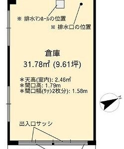 東京都新宿区早稲田鶴巻町　9.6坪　貸倉庫・貸工場｜L-Net（エルネット） 画像1