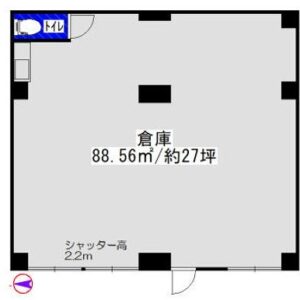 東京都大田区西馬込１丁目１－１５　26.8坪　貸倉庫・貸工場｜L-Net（エルネット） 画像1