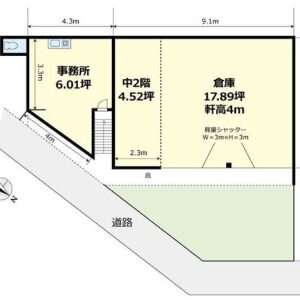 東京都江戸川区一之江２丁目８－１３　28.4坪　貸倉庫・貸工場｜L-Net（エルネット） 画像1