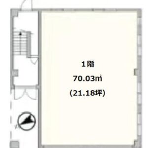 東京都台東区浅草５丁目１７　21.2坪　貸倉庫・貸工場｜L-Net（エルネット） 画像1