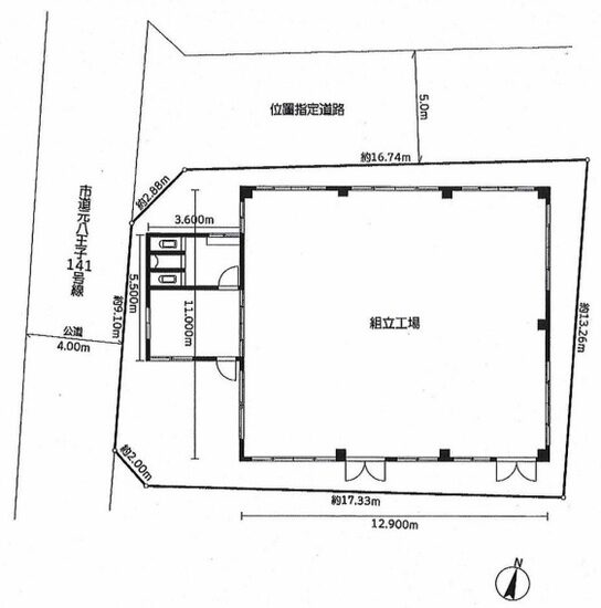 東京都八王子市弐分方町３６６－７　49.2坪