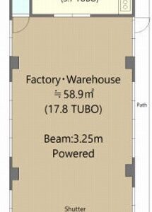 東京都大田区西糀谷４丁目４－１８　23坪　貸倉庫・貸工場｜L-Net（エルネット） 画像1