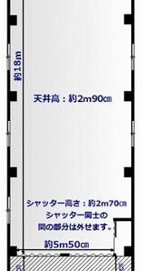 東京都江戸川区宇喜田町１５２０　39.7坪　貸倉庫・貸工場｜L-Net（エルネット） 画像1