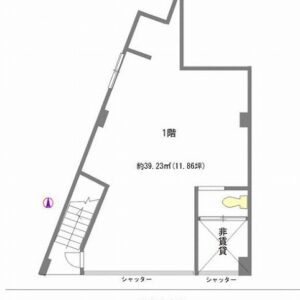 東京都中野区弥生町３丁目２８　11.9坪　貸倉庫・貸工場｜L-Net（エルネット） 画像1
