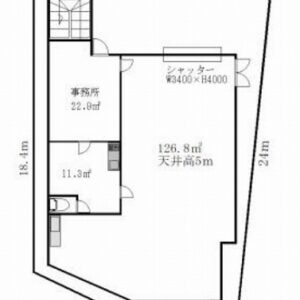 東京都武蔵村山市伊奈平１丁目１３－３　48.7坪　貸倉庫・貸工場｜L-Net（エルネット） 画像1