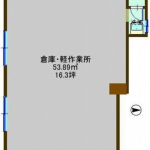 東京都文京区水道２丁目１３－　16.3坪　貸倉庫・貸工場｜L-Net（エルネット） 画像1