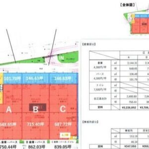 東京都あきる野市伊奈６４３－１　862坪　貸倉庫・貸工場｜L-Net（エルネット） 画像1