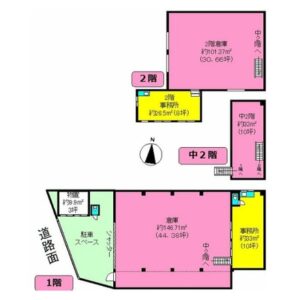 東京都足立区扇２丁目１５－１５　106坪　貸倉庫・貸工場｜L-Net（エルネット） 画像1