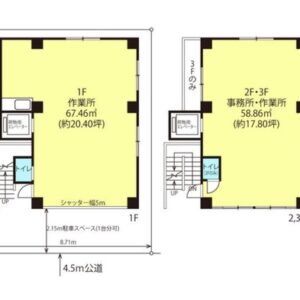 東京都文京区関口１丁目３９－５　56坪　貸倉庫・貸工場｜L-Net（エルネット） 画像1