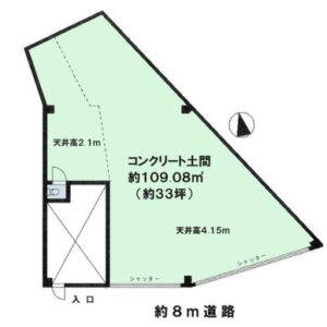 東京都墨田区立花４丁目　33坪　貸倉庫・貸工場｜L-Net（エルネット） 画像1