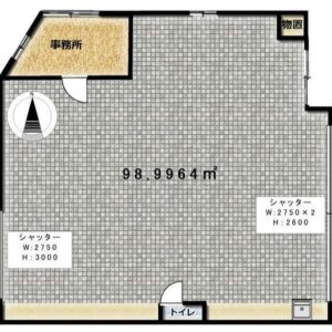 東京都八王子市弐分方町694-1　29.9坪　貸倉庫・貸工場｜L-Net（エルネット） 画像1