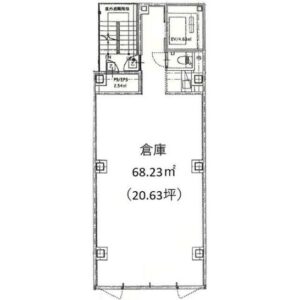 東京都北区赤羽１丁目１３ 20.6坪 貸倉庫・貸工場｜L-Net（エルネット）
