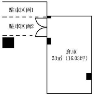 神奈川県川崎市宮前区鷺沼１丁目３　16坪　貸倉庫・貸工場｜L-Net（エルネット） 画像1