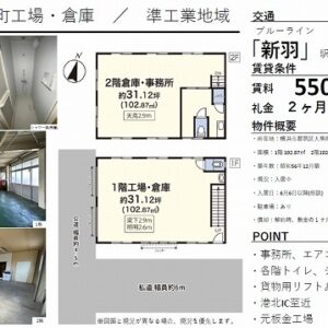 神奈川県横浜市都筑区大熊町３６－２　62.2坪　貸倉庫・貸工場｜L-Net（エルネット） 画像1