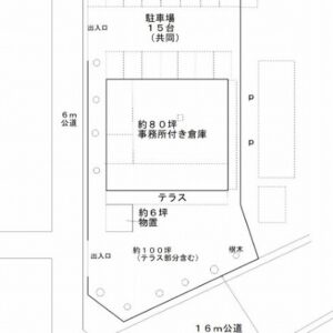 神奈川県相模原市南区麻溝台３丁目１６－２０　80坪　貸倉庫・貸工場｜L-Net（エルネット） 画像1