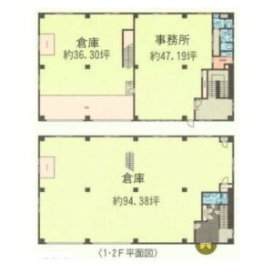 神奈川県横浜市都筑区大熊町　177.9坪　貸倉庫・貸工場｜L-Net（エルネット） 画像1