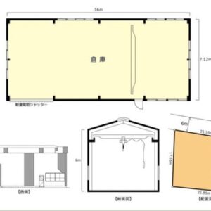 神奈川県相模原市中央区東淵野辺４丁目２４－５　34.3坪　貸倉庫・貸工場｜L-Net（エルネット） 画像1