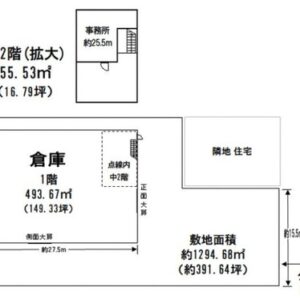 神奈川県横浜市港北区樽町４丁目５－２８　149.3坪　貸倉庫・貸工場｜L-Net（エルネット） 画像1