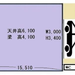 神奈川県横浜市港北区新羽町１６２４　42.5坪　貸倉庫・貸工場｜L-Net（エルネット） 画像1