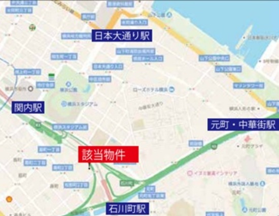 神奈川県横浜市中区松影町１丁目３－１２　101.4坪