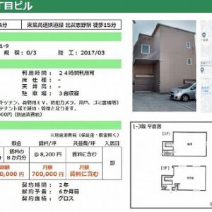 千葉県船橋市西習志野１丁目１－９　85.4坪　貸倉庫・貸工場｜L-Net（エルネット） 画像1