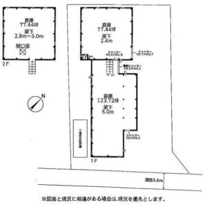 千葉県千葉市花見川区三角町１２－２　303.7坪　貸倉庫・貸工場｜L-Net（エルネット） 画像1