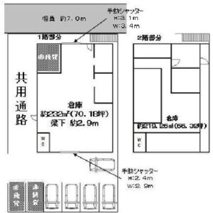 千葉県松戸市高塚新田６３０－８　136.5坪　貸倉庫・貸工場｜L-Net（エルネット） 画像1
