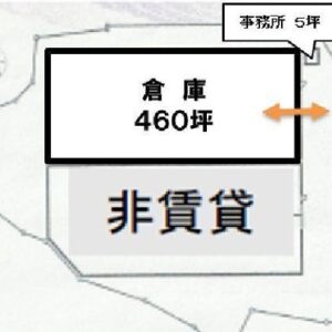 千葉県柏市大青田１１１５　465坪　貸倉庫・貸工場｜L-Net（エルネット） 画像1