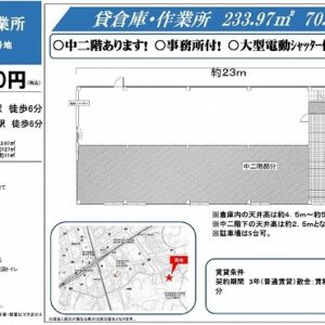 千葉県松戸市紙敷３２０　69.6坪　貸倉庫・貸工場｜L-Net（エルネット） 画像1