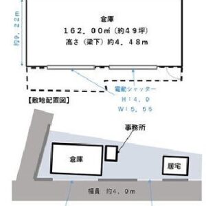 千葉県千葉市若葉区大宮町３９０９－１　49坪　貸倉庫・貸工場｜L-Net（エルネット） 画像1