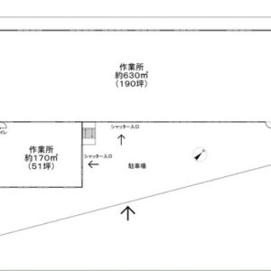 千葉県野田市蕃昌３８３，３８５－２，３８７－３　290.6坪　貸倉庫・貸工場｜L-Net（エルネット） 画像1