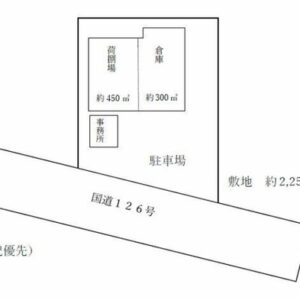 千葉県千葉市若葉区中田町１１２７　226.9坪　貸倉庫・貸工場｜L-Net（エルネット） 画像1