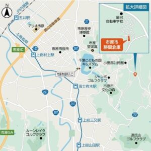 千葉県市原市勝間1827-28 97坪 貸倉庫・貸工場|L-Net(エルネット) 画像1 千葉県市原市勝間1827-28 97坪 貸倉庫・貸工場|L-Net(エルネット) 画像1