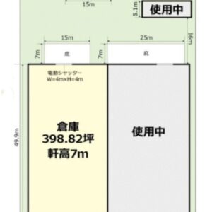 千葉県長生郡長生村一松丁７３２　398.8坪　貸倉庫・貸工場｜L-Net（エルネット） 画像4