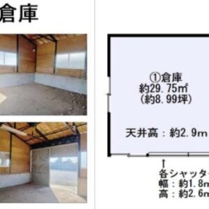 千葉県四街道市鹿放ケ丘３２－３、３２－８　23.6坪　貸倉庫・貸工場｜L-Net（エルネット） 画像3