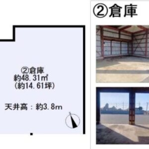 千葉県四街道市鹿放ケ丘３２－３、３２－８　23.6坪　貸倉庫・貸工場｜L-Net（エルネット） 画像4