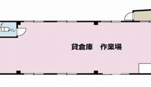 埼玉県川越市的場北１丁目１５　26.2坪　貸倉庫・貸工場｜L-Net（エルネット） 画像1