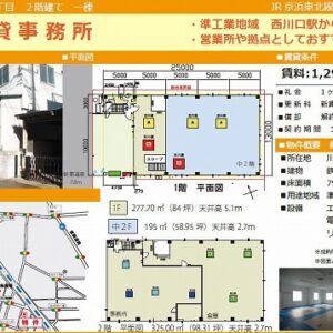 埼玉県川口市西川口４丁目１３－２８　241.3坪　貸倉庫・貸工場｜L-Net（エルネット） 画像1