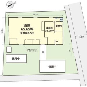 埼玉県所沢市大字日比田６８３－３　98.7坪　貸倉庫・貸工場｜L-Net（エルネット） 画像1