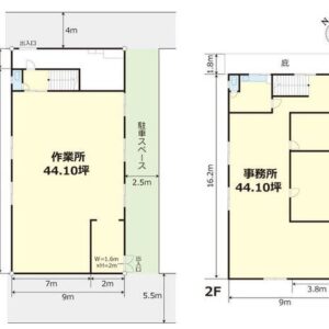埼玉県川越市大字砂新田１－２４－１５　88.2坪　貸倉庫・貸工場｜L-Net（エルネット） 画像1