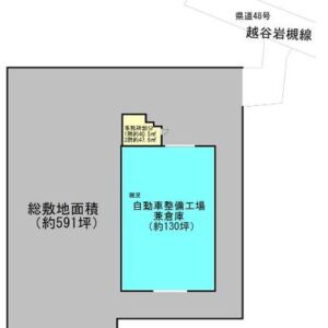 埼玉県さいたま市岩槻区大字飯塚　156.5坪　貸倉庫・貸工場｜L-Net（エルネット） 画像1
