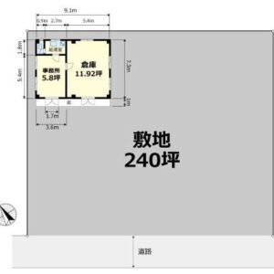 埼玉県川越市大字今福７７２－１２　20.3坪　貸倉庫・貸工場｜L-Net（エルネット） 画像1