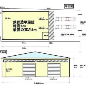 埼玉県春日部市下柳１４４７－１　235.2坪　貸倉庫・貸工場｜L-Net（エルネット） 画像1