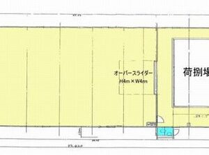 埼玉県八潮市大字浮塚２６１　110.2坪　貸倉庫・貸工場｜L-Net（エルネット） 画像1