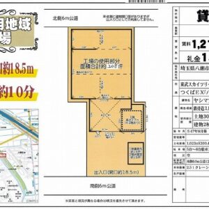 埼玉県八潮市大字新町１５　207.8坪　貸倉庫・貸工場｜L-Net（エルネット） 画像2