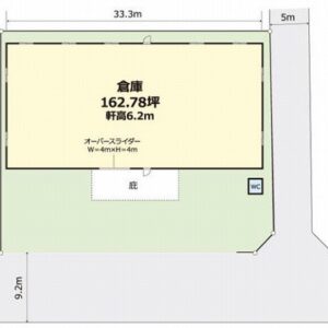 埼玉県鶴ヶ島市大字脚折１４４０－１　162.8坪　貸倉庫・貸工場｜L-Net（エルネット） 画像1