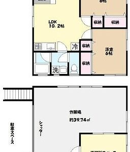 埼玉県八潮市大字大曽根１５４８　31.1坪　貸倉庫・貸工場｜L-Net（エルネット） 画像1